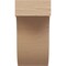 Ekena Millwork 6"W x 6"D x 12"H Wide Del Monte Rough Cedar Woodgrain TimberThane Corbel, Primed Tan CORUR06X06X12DELRCPR - alternate 2